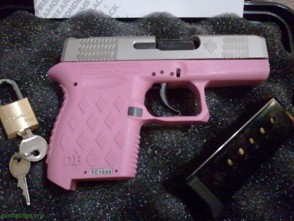 Pistols Diamondback DB9 Pink/Stainless