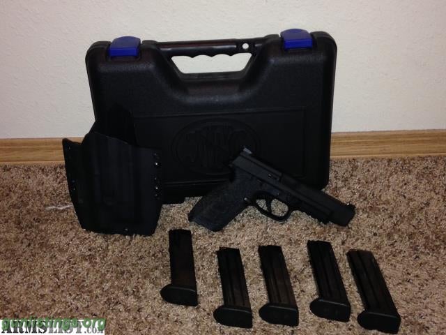 Pistols For Sale: FNS 9L W/ 5 Mags, Holster
