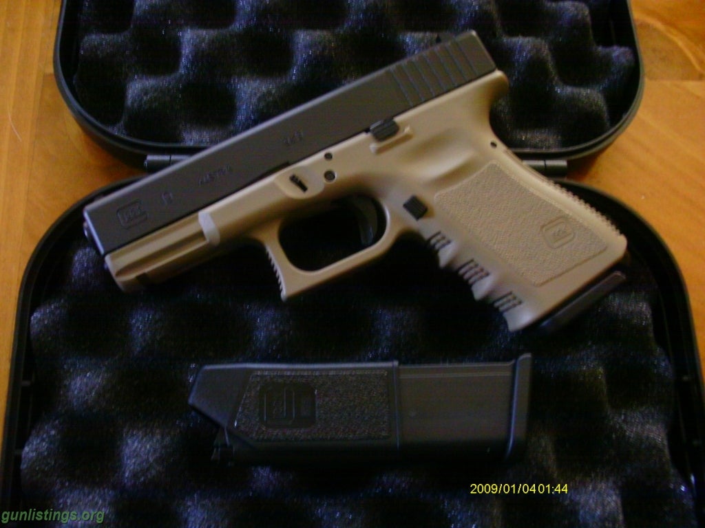 Pistols Glock 19 X-Werks Coyote Tan Cerakote