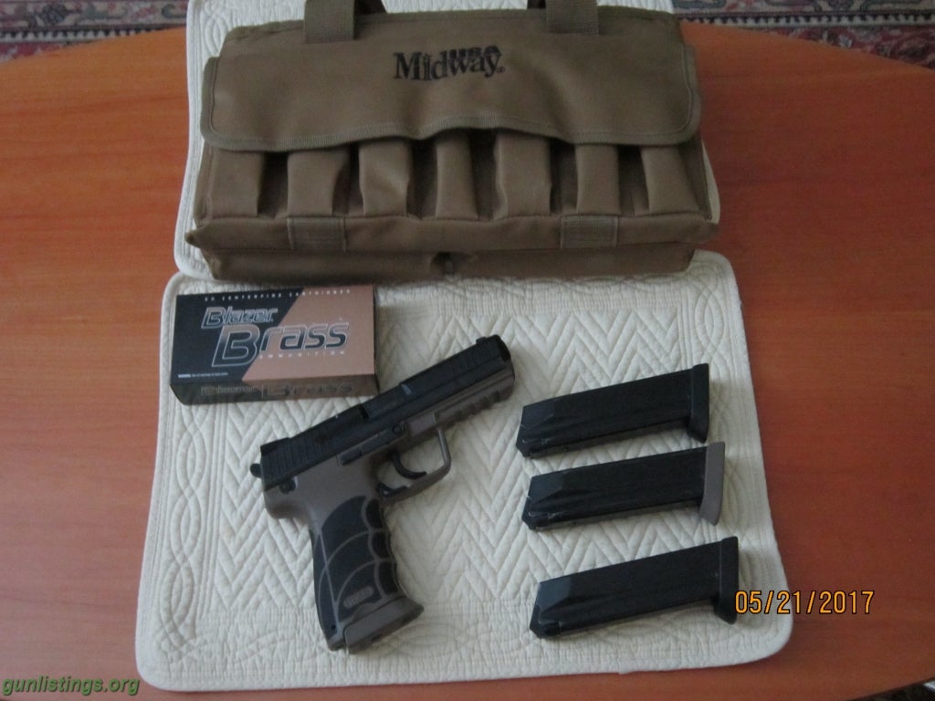 Pistols H&K 45