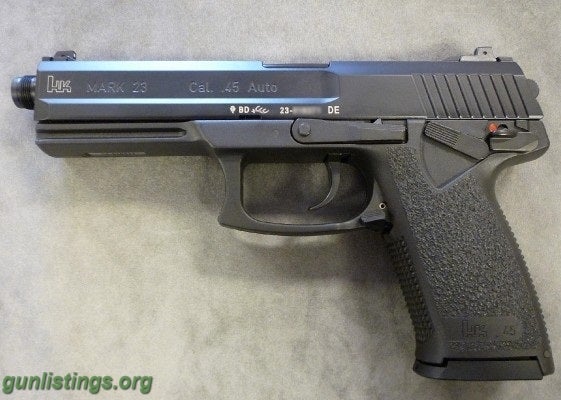 Pistols HK Mark 23 45ACP 12+1 5.87