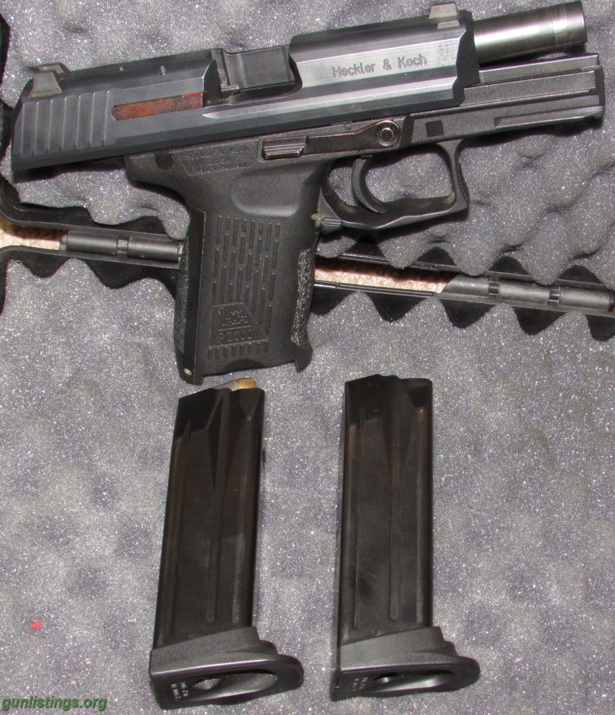 Pistols HK P2000 V3 .40 Cal LEM Ambidextrous Ex Cond. Phosphoro