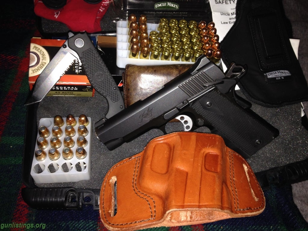 Pistols Kimber Pro Carry Ll Matte-Black 45 Acp