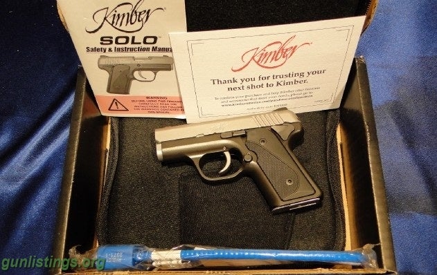 Pistols Kimber Solo Carry 9mm Pistol *New*