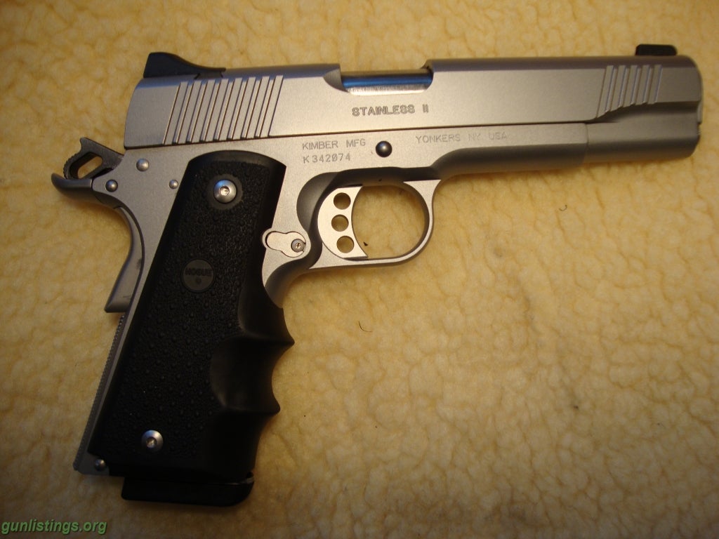 Pistols Kimber Stainles II 45ACP For Sale