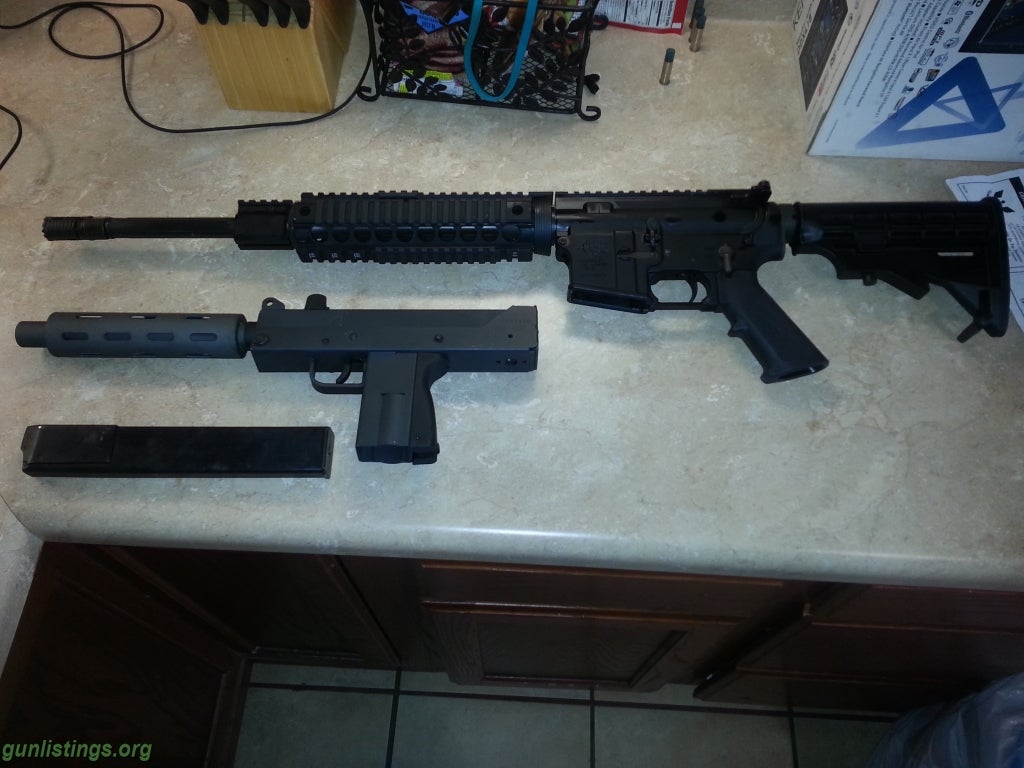 Pistols Mac & AR 15