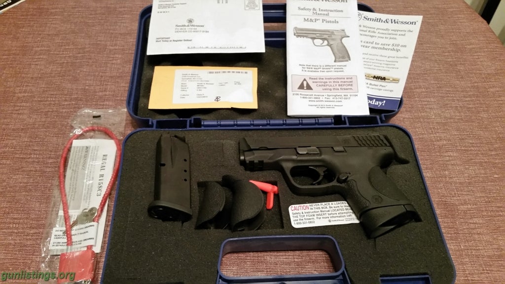 Pistols M&p Smith And Wesson .40 Compact Brand New