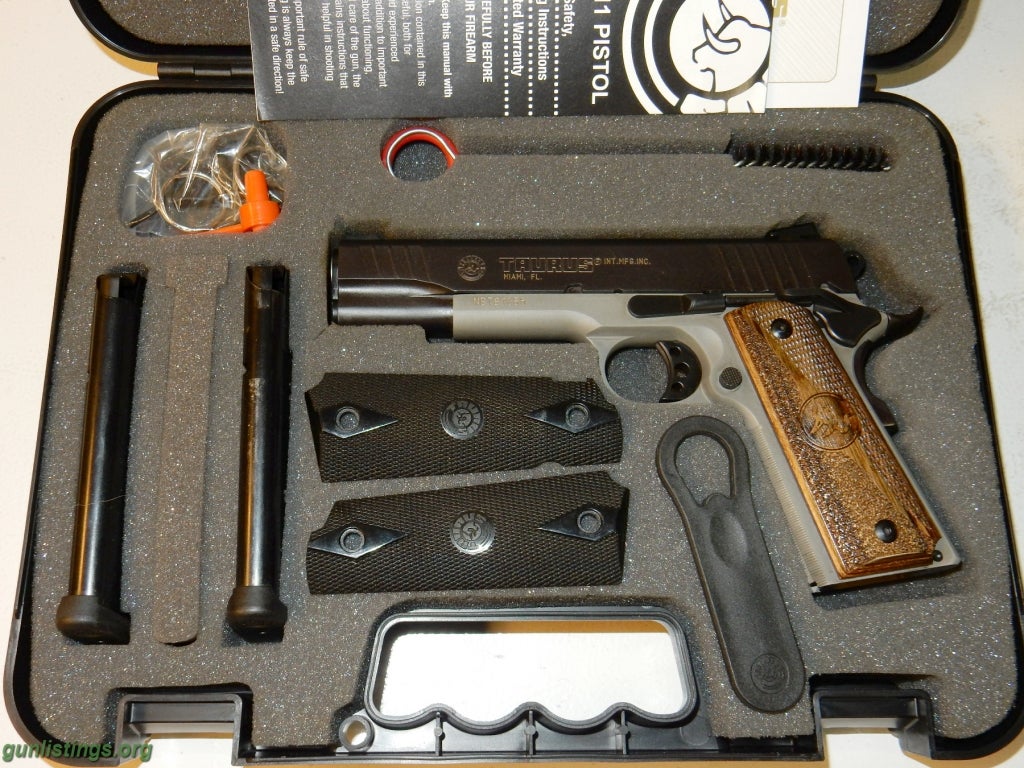 Pistols New In Box Special Edition Taurus PT 1911 AL