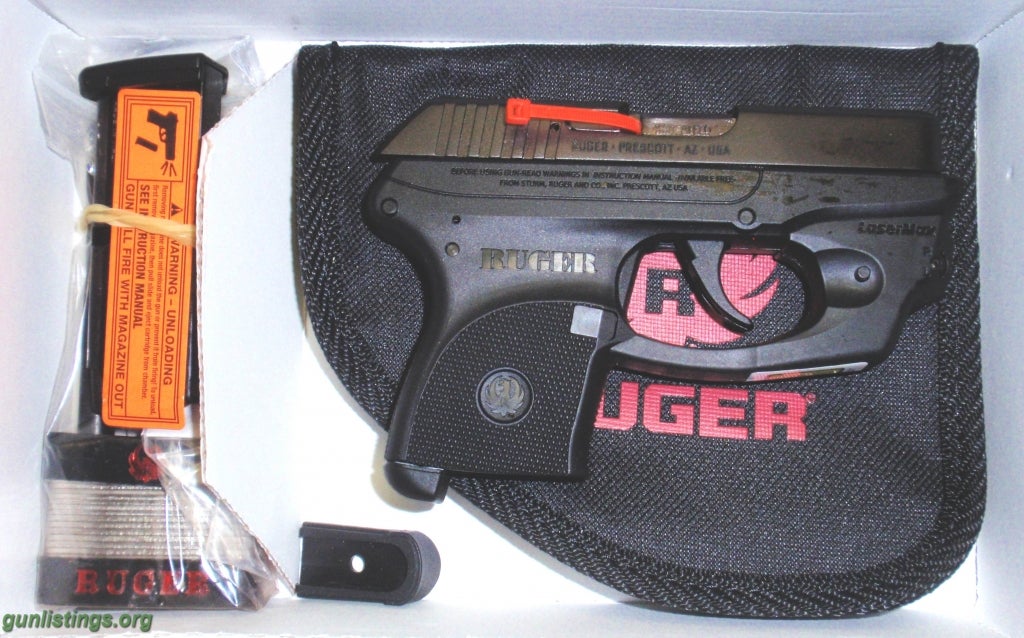 Pistols NEW Ruger LCP W/LaserMax (380)