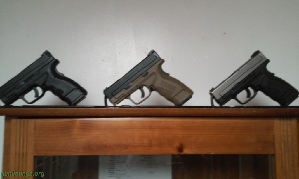 Pistols NEW Springfield XD MOD 2's 3.3