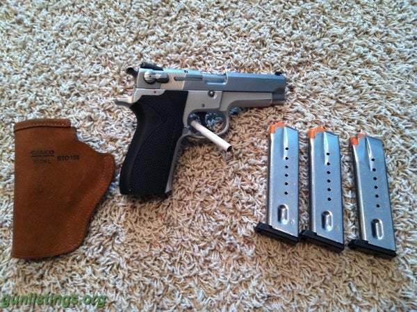 Pistols Nice Smith & Wesson S&W 5903 Handgun Pistol 9mm 3 Mags