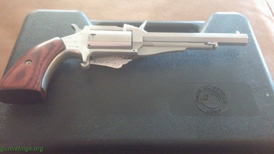 Pistols North American Arms Mini Revolver 22 Mag