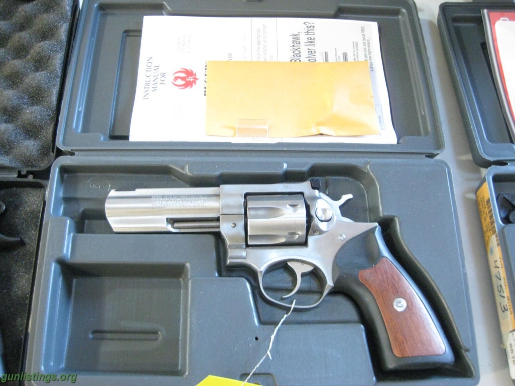 Pistols Ruger GP100 .357 Pistol  In Case & Manual