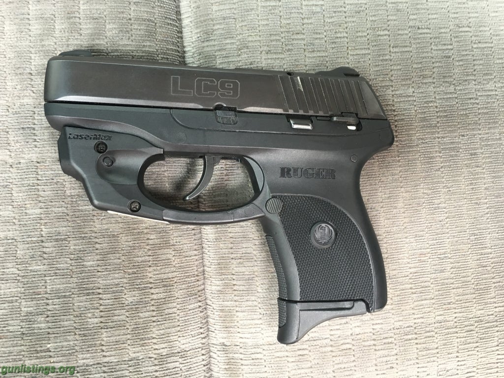 Pistols Ruger LC9 With Lasermax