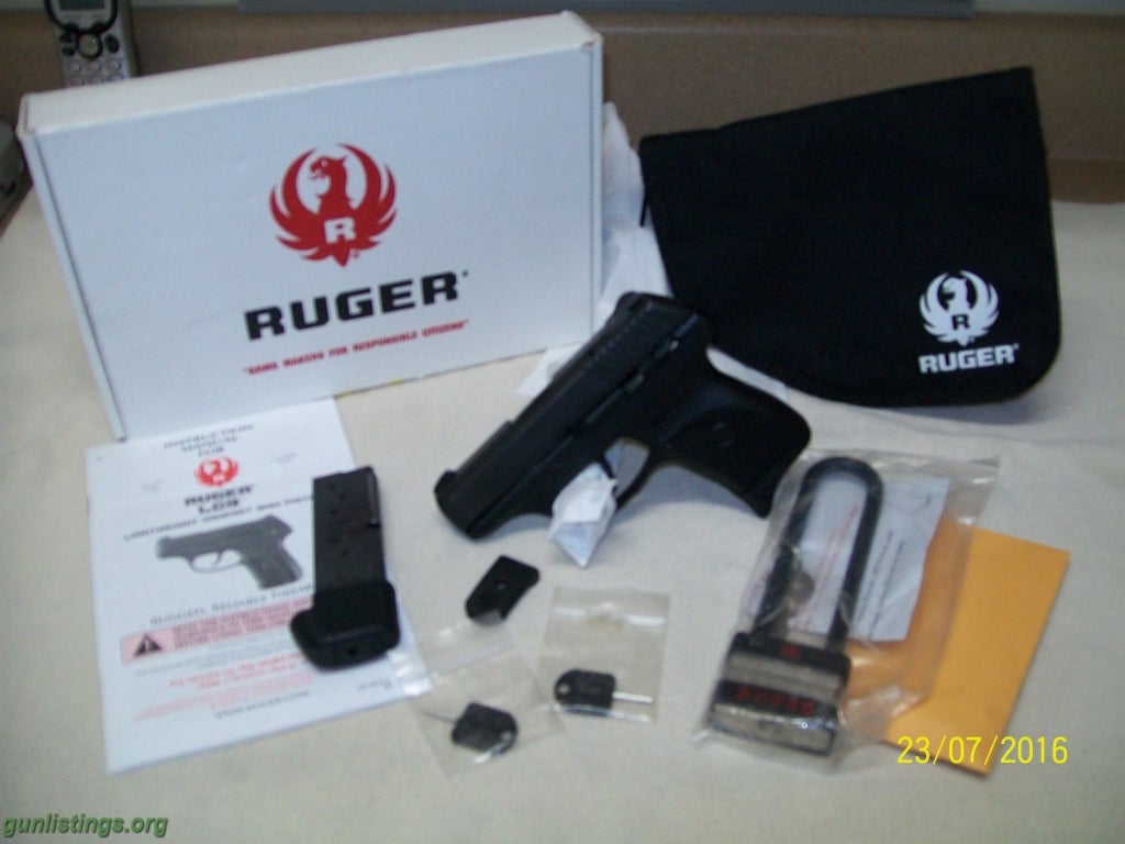 Pistols Ruger LC9mm Lugar Semi Automatic.