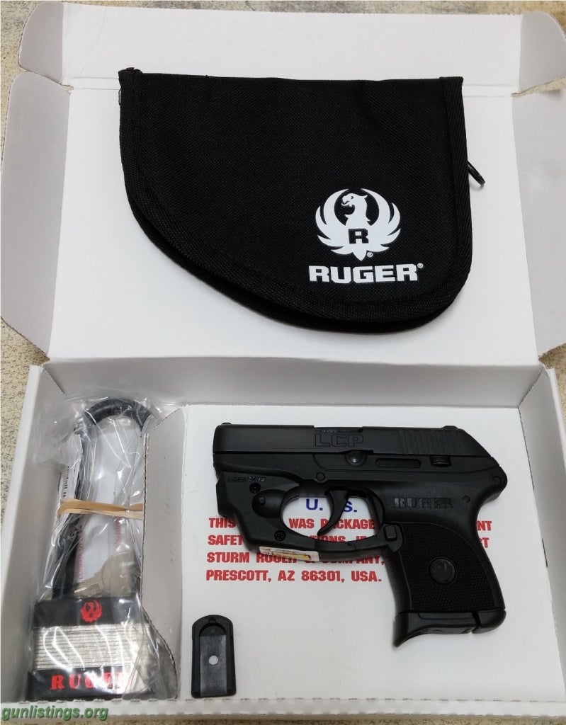 Pistols RUGER LCP .380 LaserMax Factory New