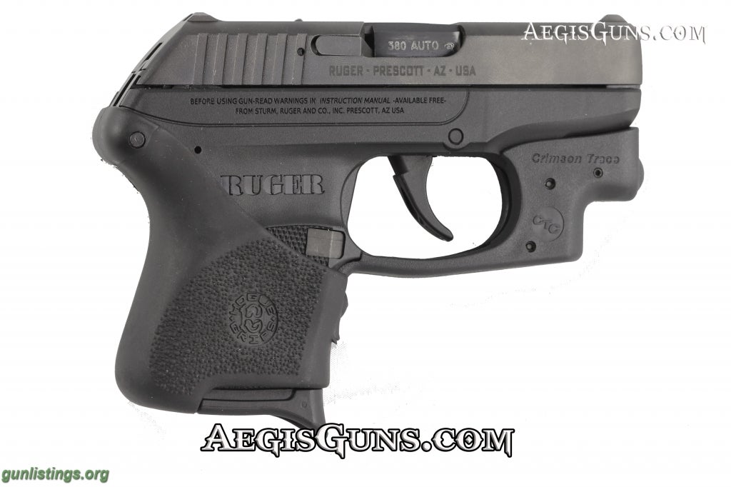 Pistols RUGER LCP With CRIMSON TRACE LASER