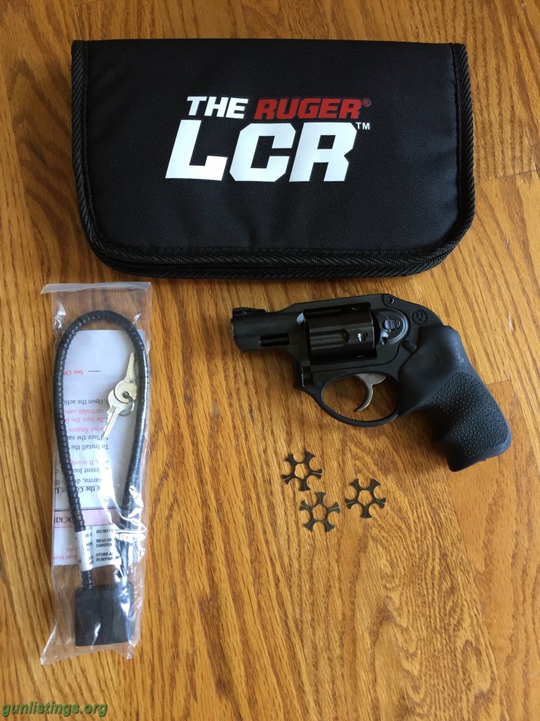 Pistols Ruger LCR 9mm Revolver