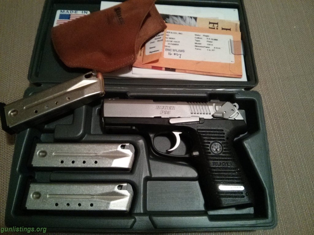Pistols Ruger P95 With Extras