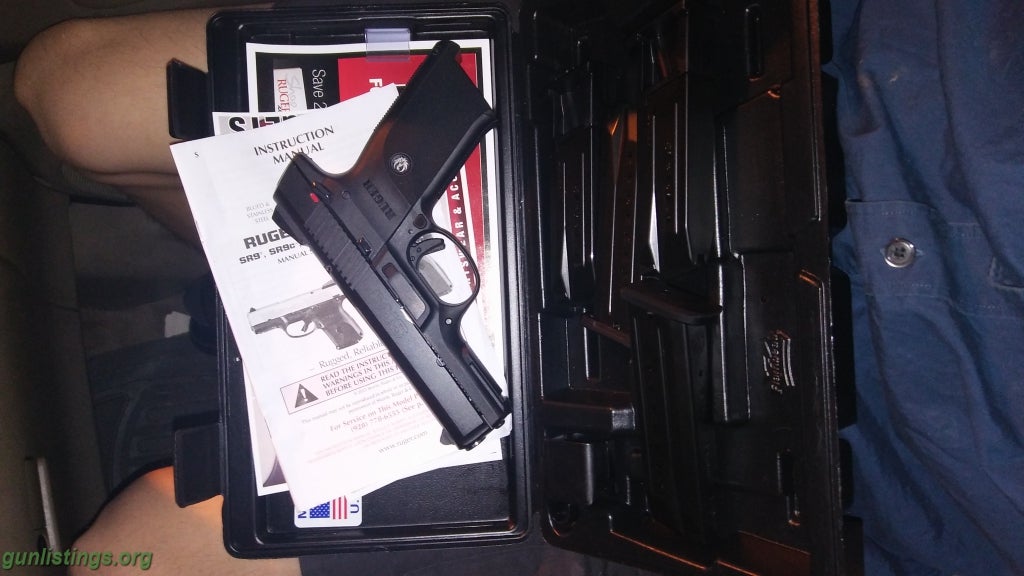 Pistols Ruger Sr9 With 4 Mags. Trade For Glock 42