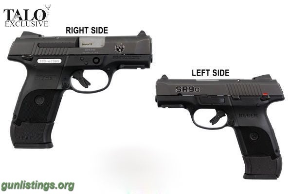 Pistols Ruger SR9c, 9mm, DLC Talo Edition