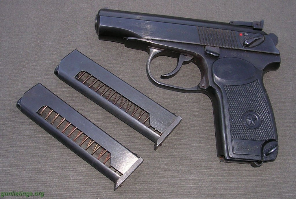Pistols Russian Makarov 9x18 Mak