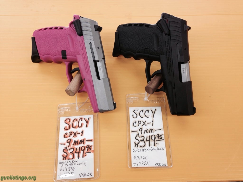 Pistols SCCY CPX1