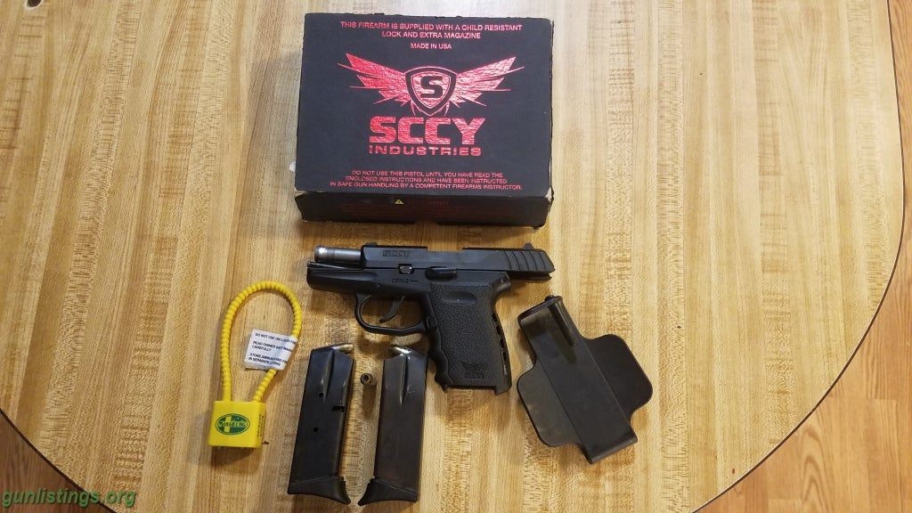 Pistols SCCY CPX-2 9mm Compact