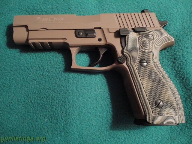 Pistols SIG SAUER P227 45 ACP With Extras.