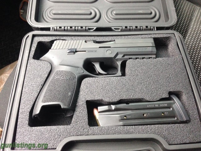 Pistols Sig Sauer P250 9mm Compact With Rail