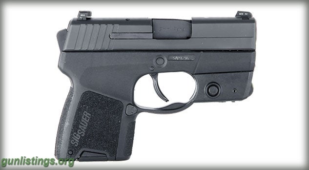 Pistols Sig Sauer P290, 9mm Night Sights/Factory Laser