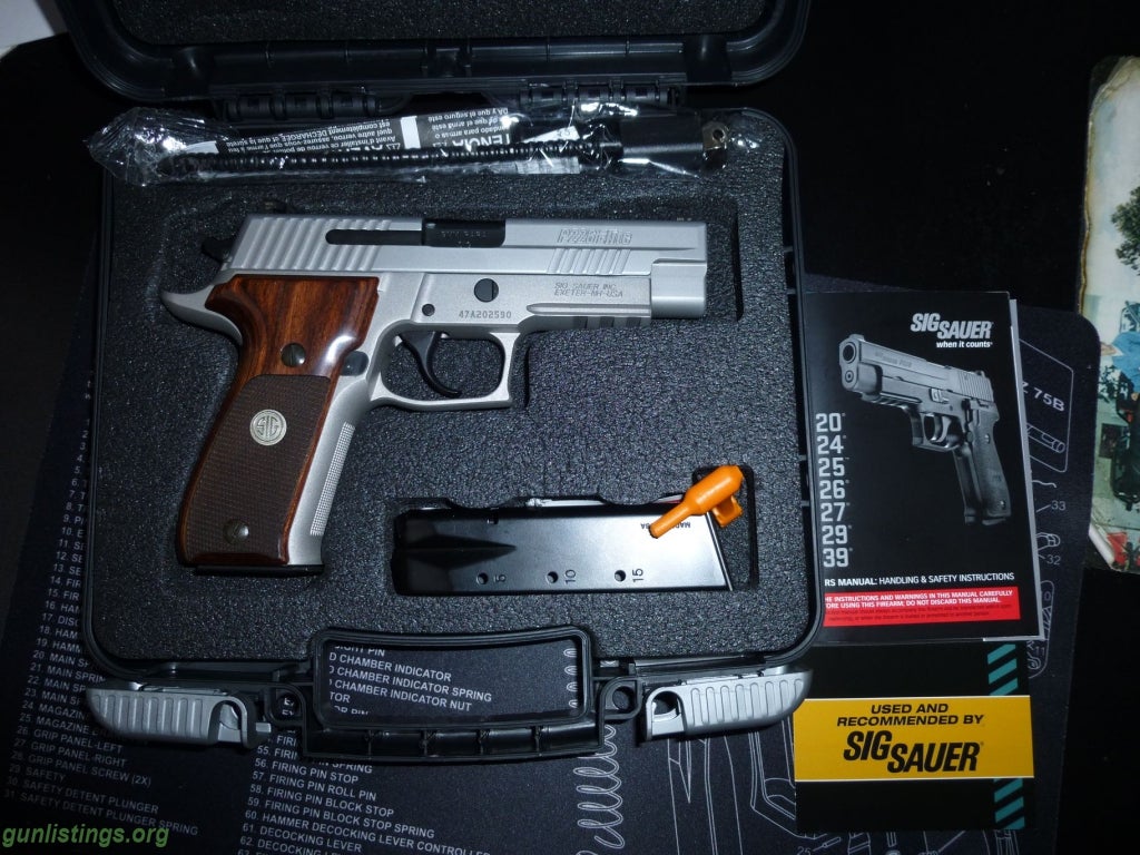 Pistols Sig Zauer P226 Elite 9 Mm