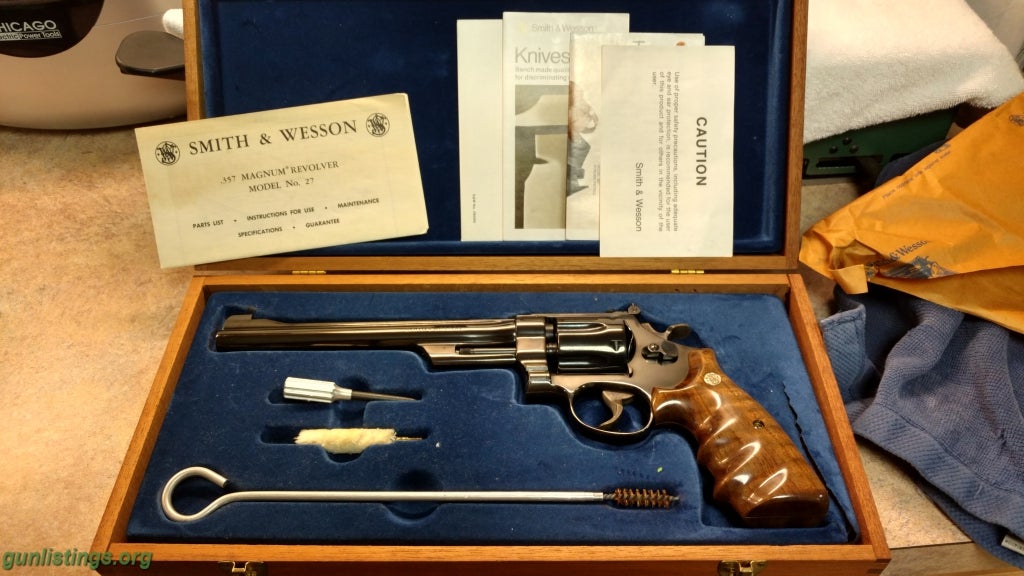 Pistols Smith And Wesson Model 27-2