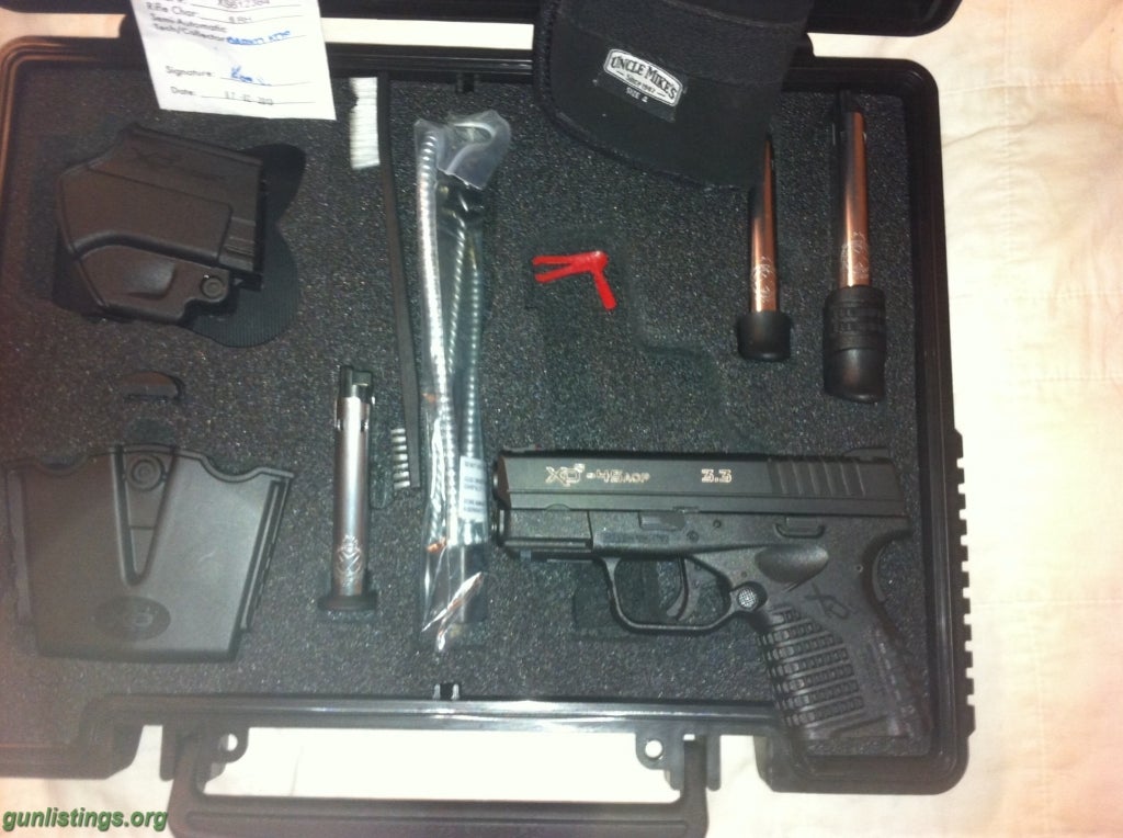 Pistols SpringField Armory XDS .45 W Complete Tacpac Plus Extra