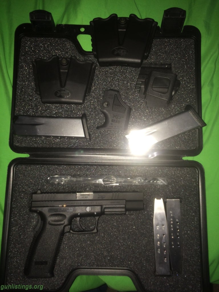 Pistols Springfield XD-45 ACP Tactical