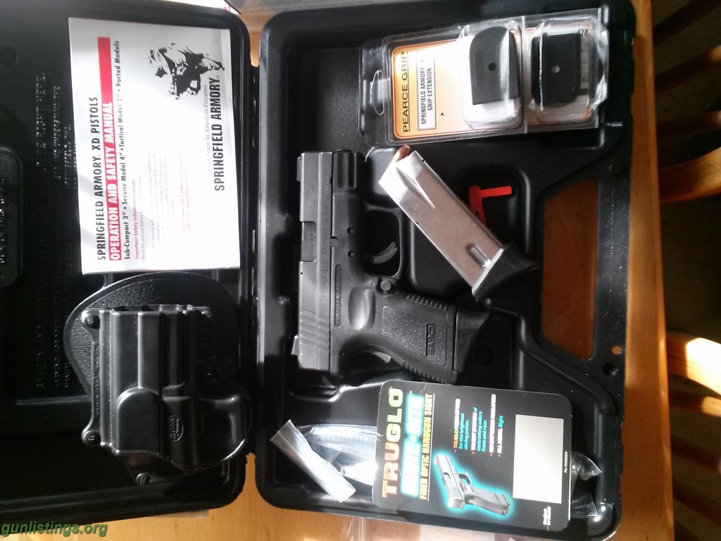 Pistols Springfield Xd 9mm