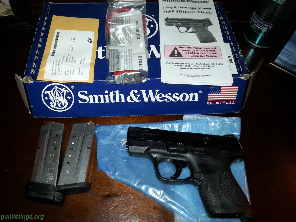 Pistols S&W 9mm SHIELD
