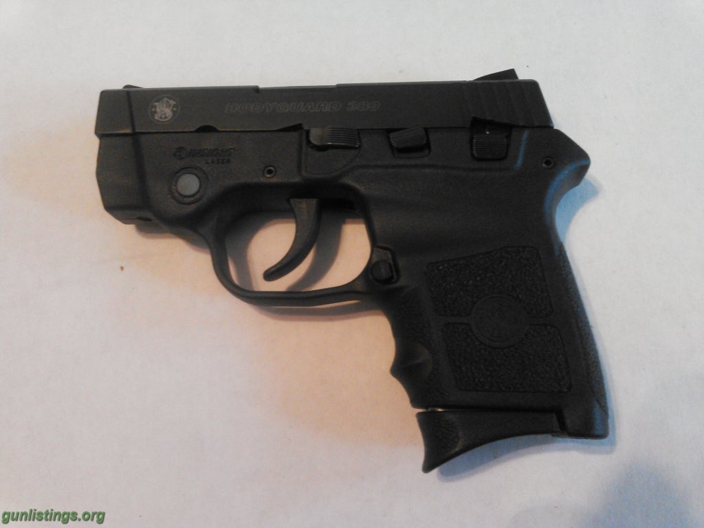 Pistols S&W Bodyguard 380w/laser New In Box