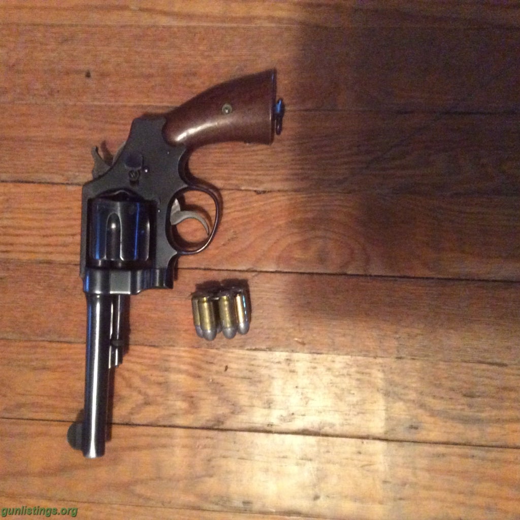 Pistols S&W M1917 45acp WW1 Revolver