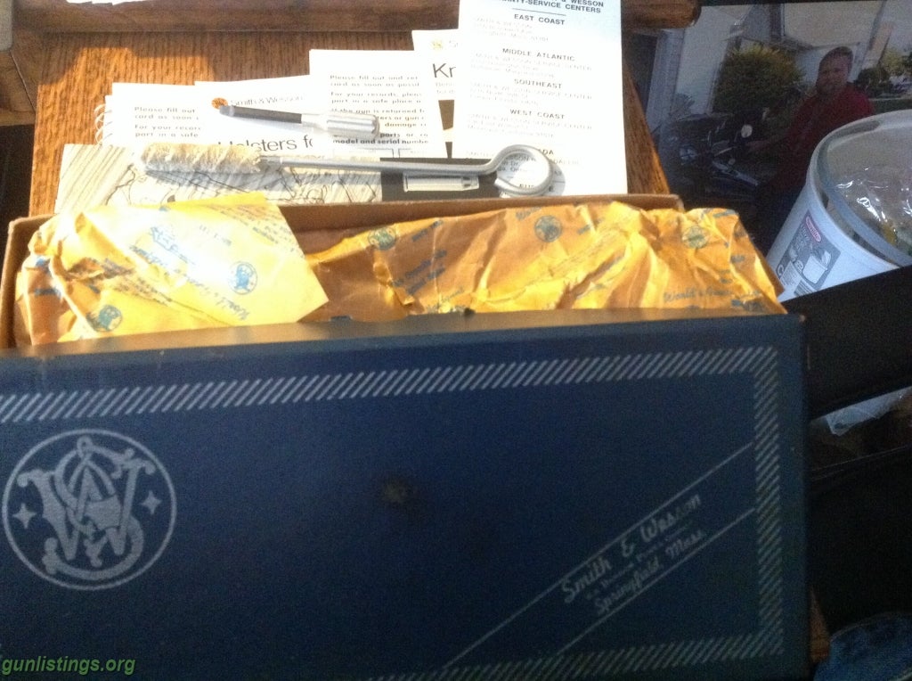 Pistols S&W Model 28-2 Highway Patrol In Original Box