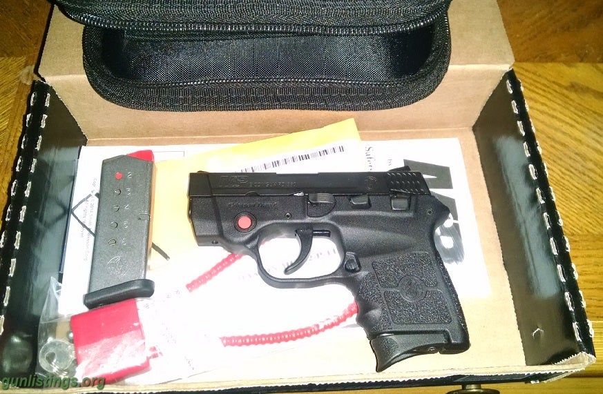 Pistols S&W M&P Bodyguard .380 W/Crimson Trace Laser