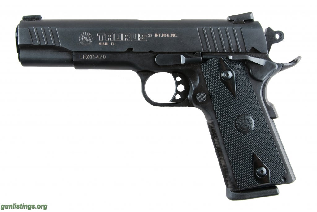Pistols TAURUS 1911 FS 45 ACP BLACK