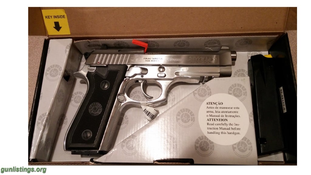 Pistols TAURUS PT92 SS 9mm $ Factory New $