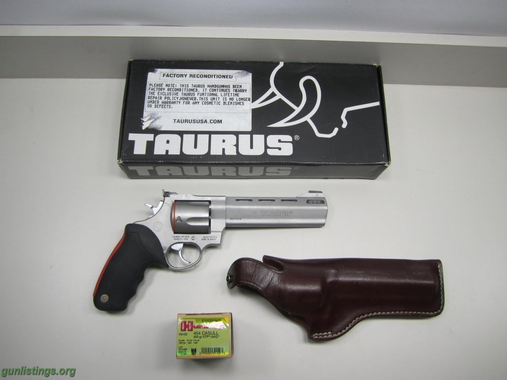 Pistols Taurus Raging Bull .454