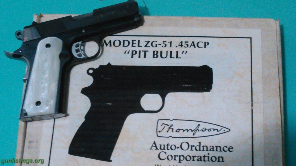 Pistols Thompson 45 Acp