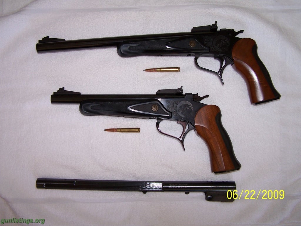 Pistols Two (2) Thompson Center Contenders