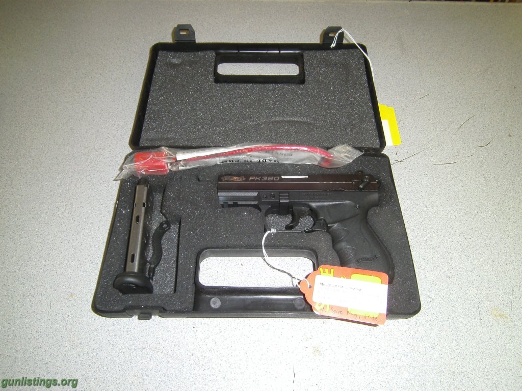 Pistols Walther PK380 .380ACP Semi Auto