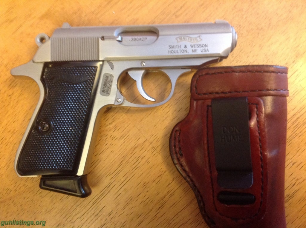 Pistols Walther PPK/S Smith & Wesson .380