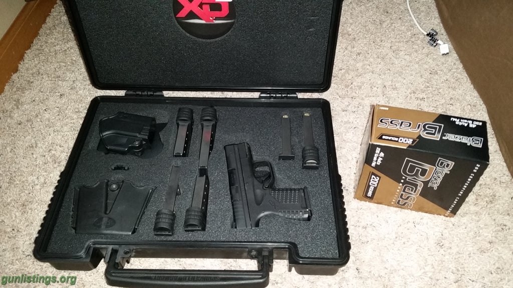 Pistols Xds 45 With 7 Mags And Ammo