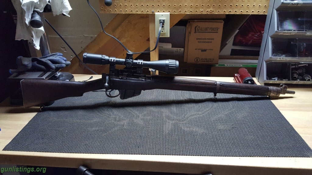 Rifles 1943 Lee Enfield (SMLE) 303 W/ Extras